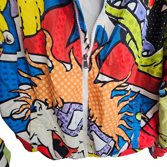 Members Only Nickelodeon Jacket Members Only Rugrats Jacket M Multicolor Men - Picture 3 of 11